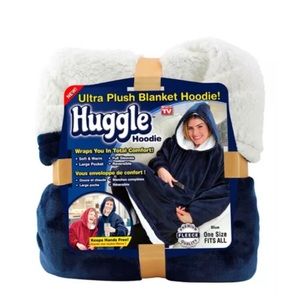 Huggle snuggle blanket sweater